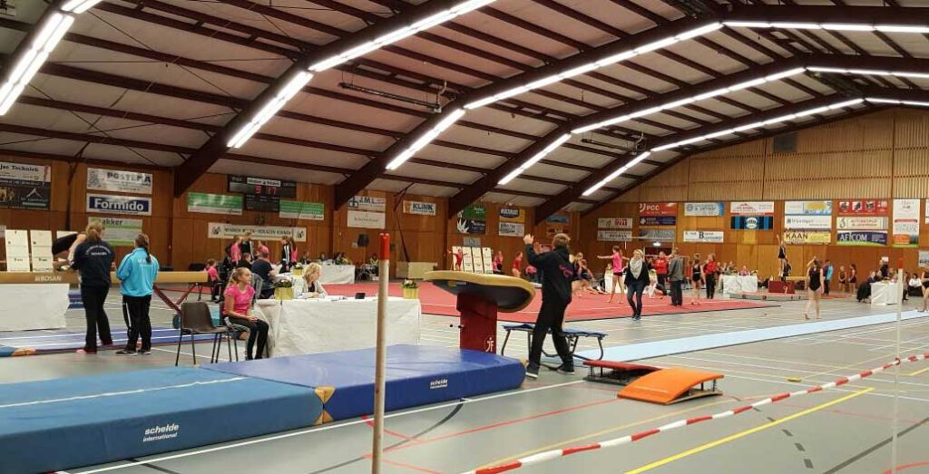 Gym-Turnen-Wedstrijd- Sportcentrum Wieringen - Zaalhuur - Westerland - Hippolytushoef - Den Oever - Sportaccommodatie huren